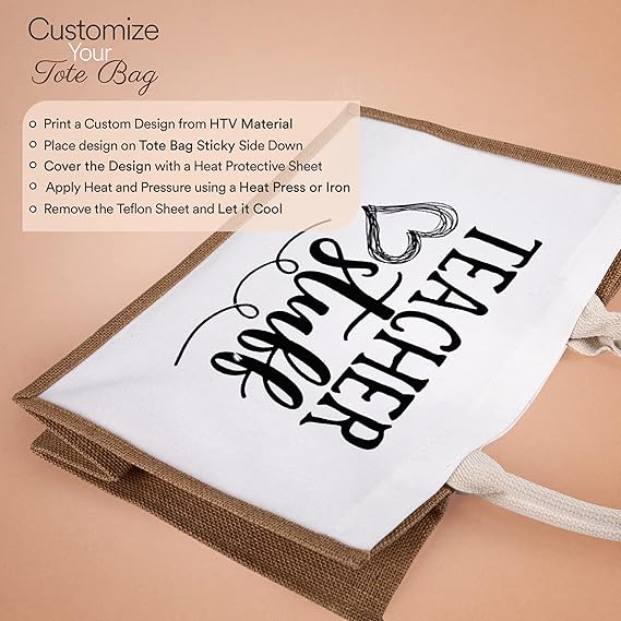 10 pack burlap jute tote bags with handles – reusable white & khaki canvas gift bags for shopping, wedding & diy use 10 pack burlap jute tote bags with handles – reusable white & khaki canvas gift bags for shopping, wedding & diy use