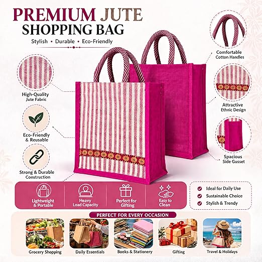 jute bags for return gifts | return gift bags | eco friendly reusable jute bags for gifting, shopping & daily use jute bags for return gifts | return gift bags | eco friendly reusable jute bags for gifting, shopping & daily use